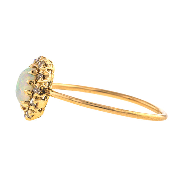 Victorian Opal & Diamond Ring