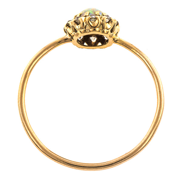 Victorian Opal & Diamond Ring