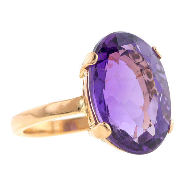 Vintage Amethyst Ring, 11cts