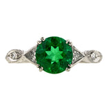 Emerald & Diamond Ring from Doyle & Doyle