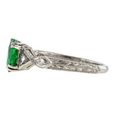 Emerald & Diamond Ring