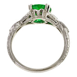 Emerald & Diamond Ring