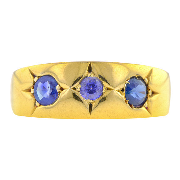 Antique Sapphire Band Ring
