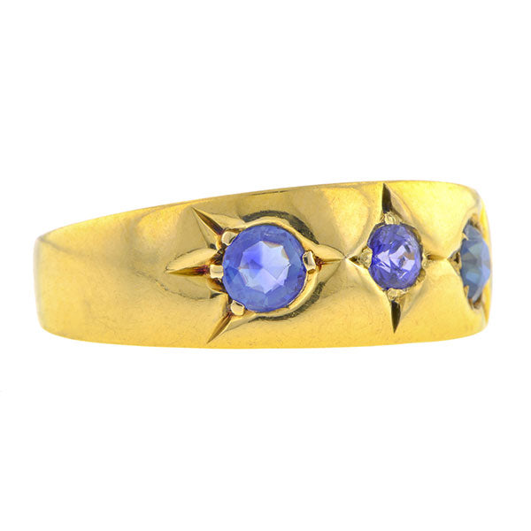 Antique Sapphire Band Ring