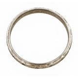 Vintage ring: a Platinum Wedding Band sold by Doyle & Doyle vintage and antique jewelry boutique.