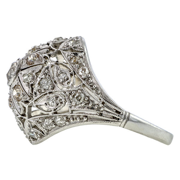Vintage Diamond Dinner Ring
