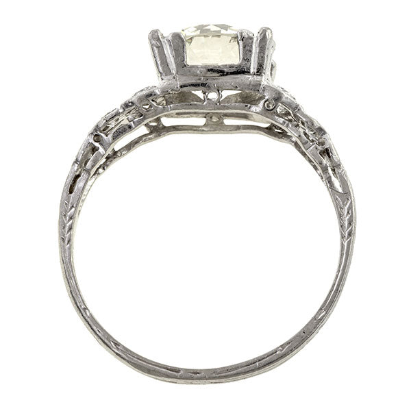Art Deco Engagement Ring, 2.26ct.