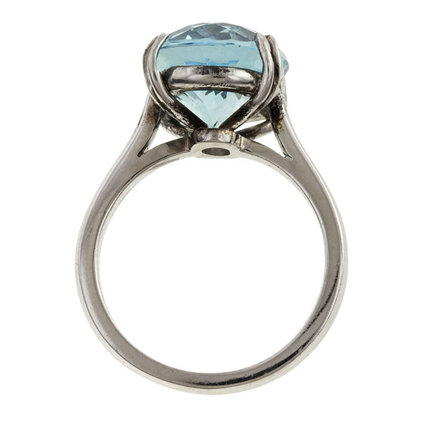Estate Aquamarine Ring