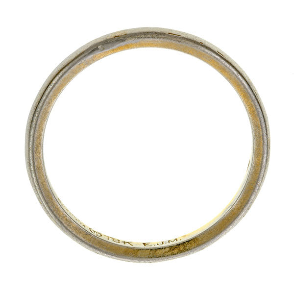 Vintage Wedding Band Ring, sold by Doyle & Doyle vintage and antique jewelry boutique.