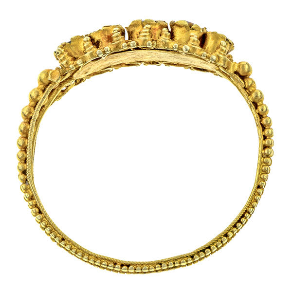 Georgian Acrostic "ADORE" Ring