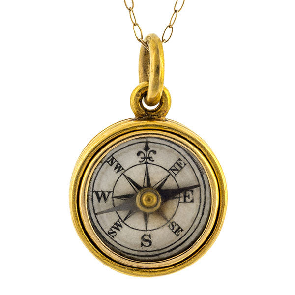 Victorian Compass Locket