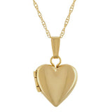 Petite Heart Locket Necklace