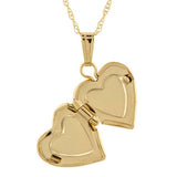Petite Heart Locket Necklace