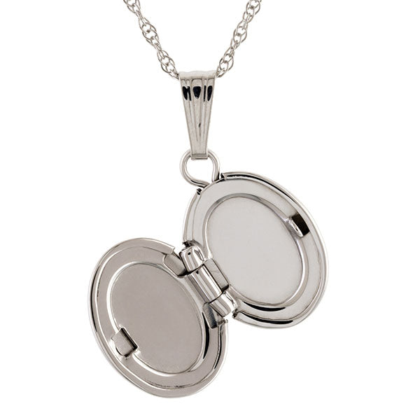 Oval Locket Necklace