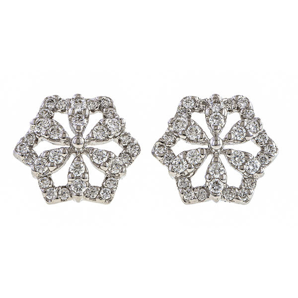 Estate Diamond Earrings