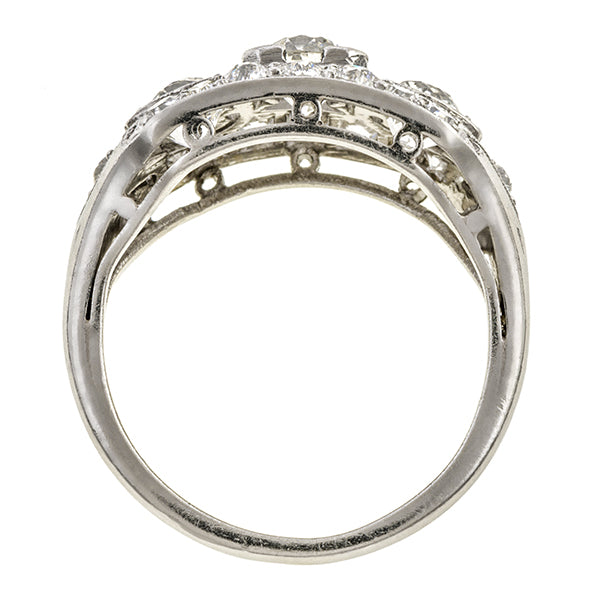 Vintage Engagement Ring, Old European 0.48ct