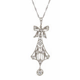 Edwardian Diamond Pendant