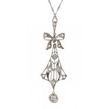 Edwardian Diamond Pendant