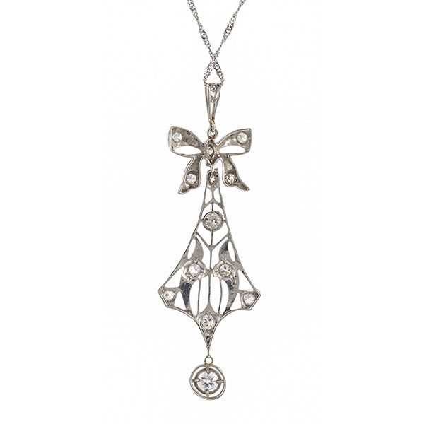 Edwardian Diamond Pendant