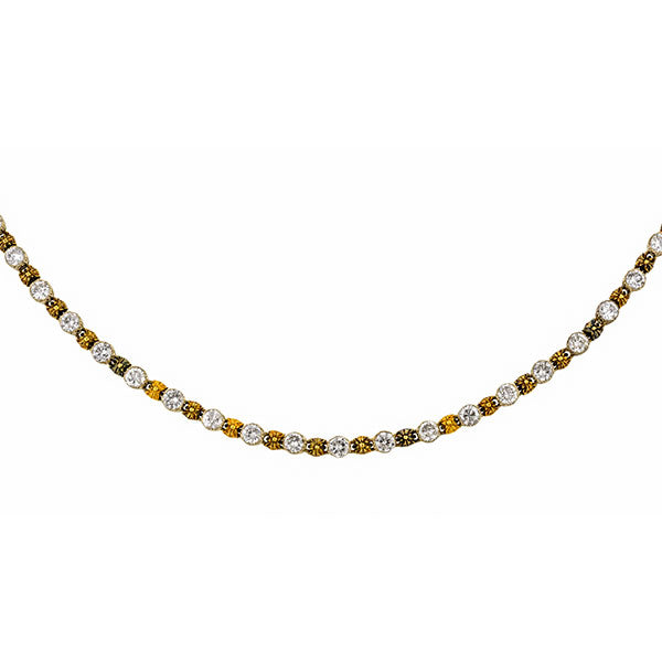 Antique Diamond Necklace sold by Doyle & Doyle vintage and antique jewelry boutique.