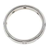 Vintage Scatter Set Diamond Wedding Band sold by Doyle & Doyle vintage and antique jewelry boutique.