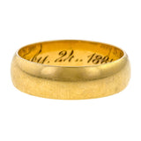 Antique Wedding Band sold by Doyle & Doyle vintage and antique jewelry boutique.