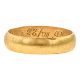 Antique Gold Band sold by Doyle & Doyle vintage and antique jewelry boutique.