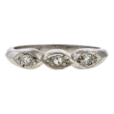 Vintage Diamond Wedding Band sold by Doyle & Doyle vintage and antique jewelry boutique.