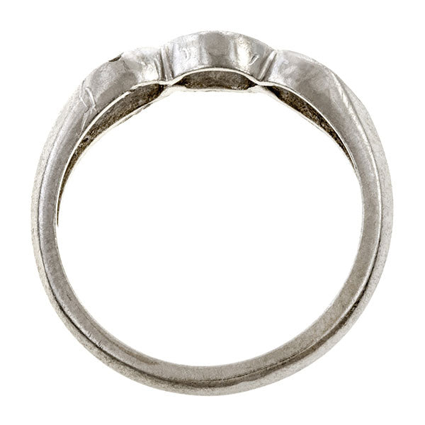 Vintage Diamond Wedding Band sold by Doyle & Doyle vintage and antique jewelry boutique.