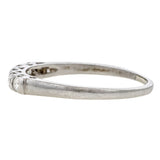 Vintage Diamond Wedding Band Ring, Size 7 3/4