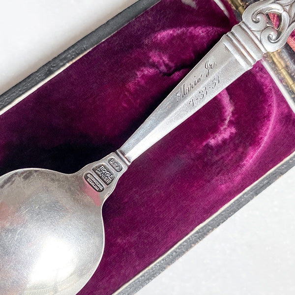 Vintage Baby Spoon sold by Doyle and Doyle an antique and vintage jewelry boutique