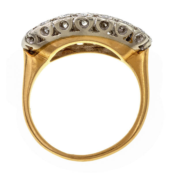 Antique Diamond Cluster Ring sold by Doyle & Doyle vintage and antique jewelry boutique.