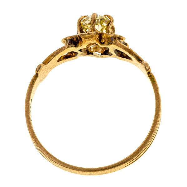Vintage Solitaire Engagement Ring, Old Mine 0.50ct. sold by Doyle & Doyle vintage and antique jewelry boutique.