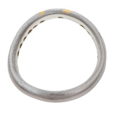 Vintage Two-toned Diamond Band sold by Doyle and Doyle an antique and vintage jewelry boutique