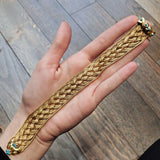 Victorian Turquoise Braided Bracelet sold by Doyle and Doyle an antique and vintage jewelry boutique.