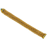 Victorian Turquoise Braided Bracelet sold by Doyle and Doyle an antique and vintage jewelry boutique.