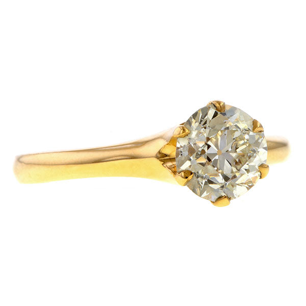 Vintage Engagement Ring, Circular Brilliant 1.13ct. sold by Doyle & Doyle an antique and vintage boutique.