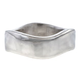 Vintage Platinum Band sold by Doyle and Doyle an antique and vintage jewelry boutique