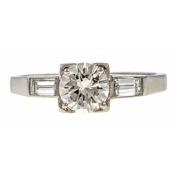 Vintage Diamond Engagement Ring, 0.70ct sold by Doyle and Doyle an antique and vintage jewelry boutique