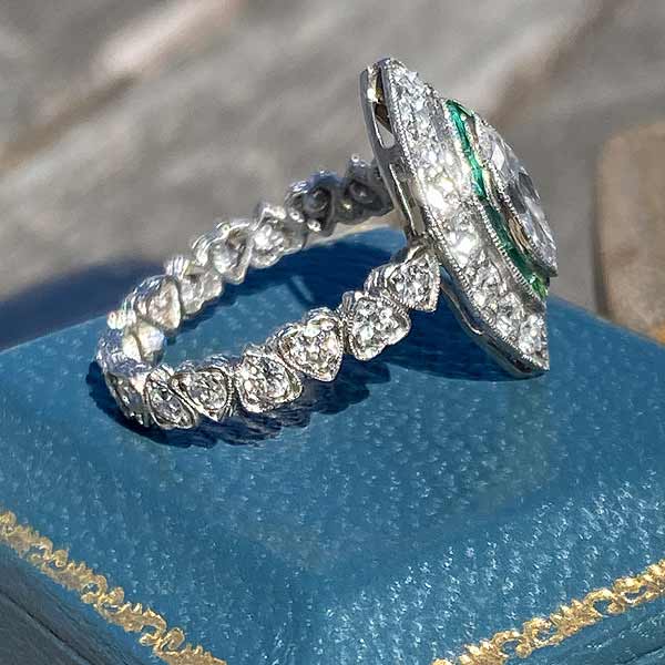 Art Deco Marquise Diamond Ring, sold by Doyle & Doyle antique and vintage jewelry boutique