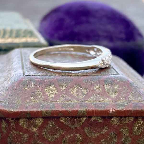 Vintage Pave Diamond Band sold by Doyle and Doyle an antique and vintage jewelry boutique