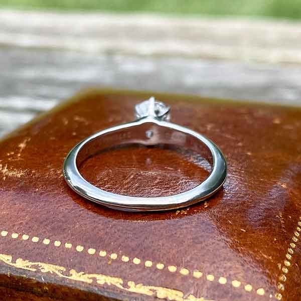 Vintage Tiffany & Co Engagement Ring, RBC 0.57 sold by Doyle and Doyle an antique and vintage jewelry boutique