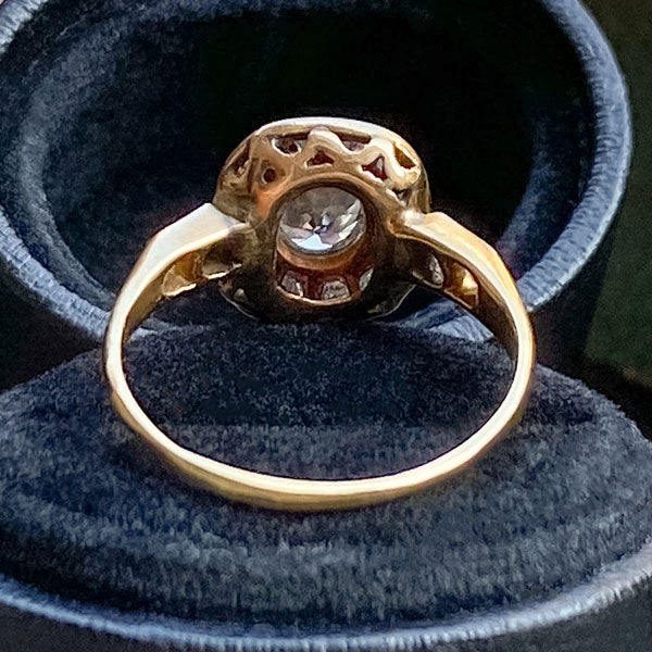 Vintage Engagement Ring, Old European 0.35ct. sold by Doyle and Doyle an antique and vintage jewelry boutique