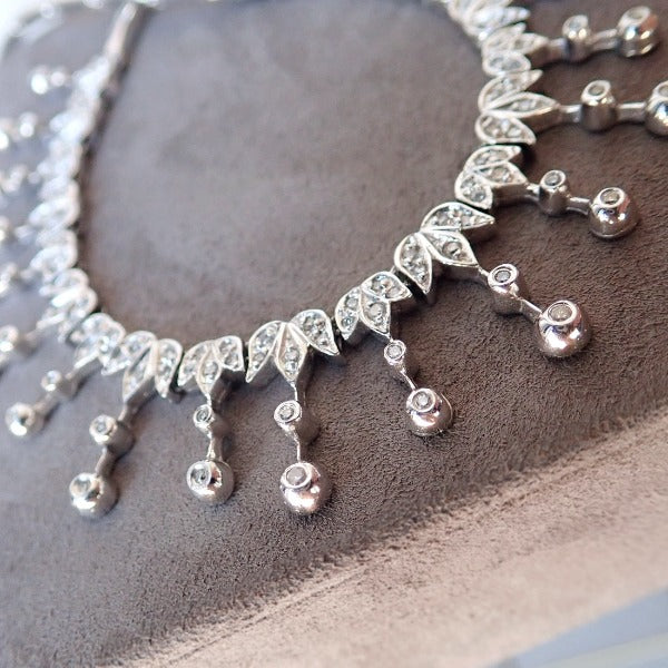 Vintage Diamond Fringe Necklace, from Doyle & Doyle