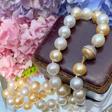 Vintage South Sea Pearl Necklace sold by Doyle and Doyle an antique and vintage jewelry boutique