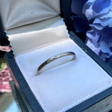Vintage Patterned Wedding Band sold by Doyle and Doyle an antique and vintage jewelry boutique