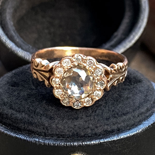Victorian Rose Cut Diamond Ring, 0.67ct. sold by Doyle and Doyle an antique and vintage jewelry boutique
