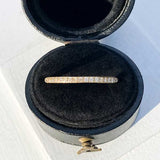 Diamond Wedding Band sold by Doyle and Doyle an antique and vintage jewelry boutique