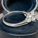Vintage Engagement Ring, Old Euro 0.85ct. sold by Doyle and Doyle an antique and vintage jewelry boutique