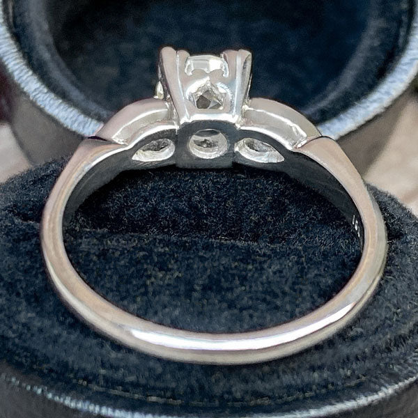 Vintage Engagement Ring, Old Euro 0.85ct. sold by Doyle and Doyle an antique and vintage jewelry boutique